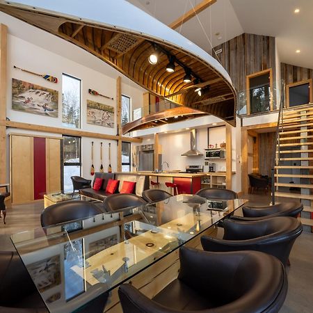 Le Baluchon Eco-Villegiature Saint-Paulin Bagian luar foto