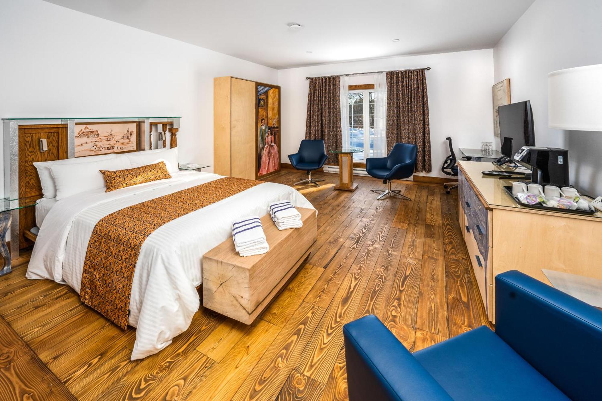 Le Baluchon Eco-Villegiature Saint-Paulin Bagian luar foto