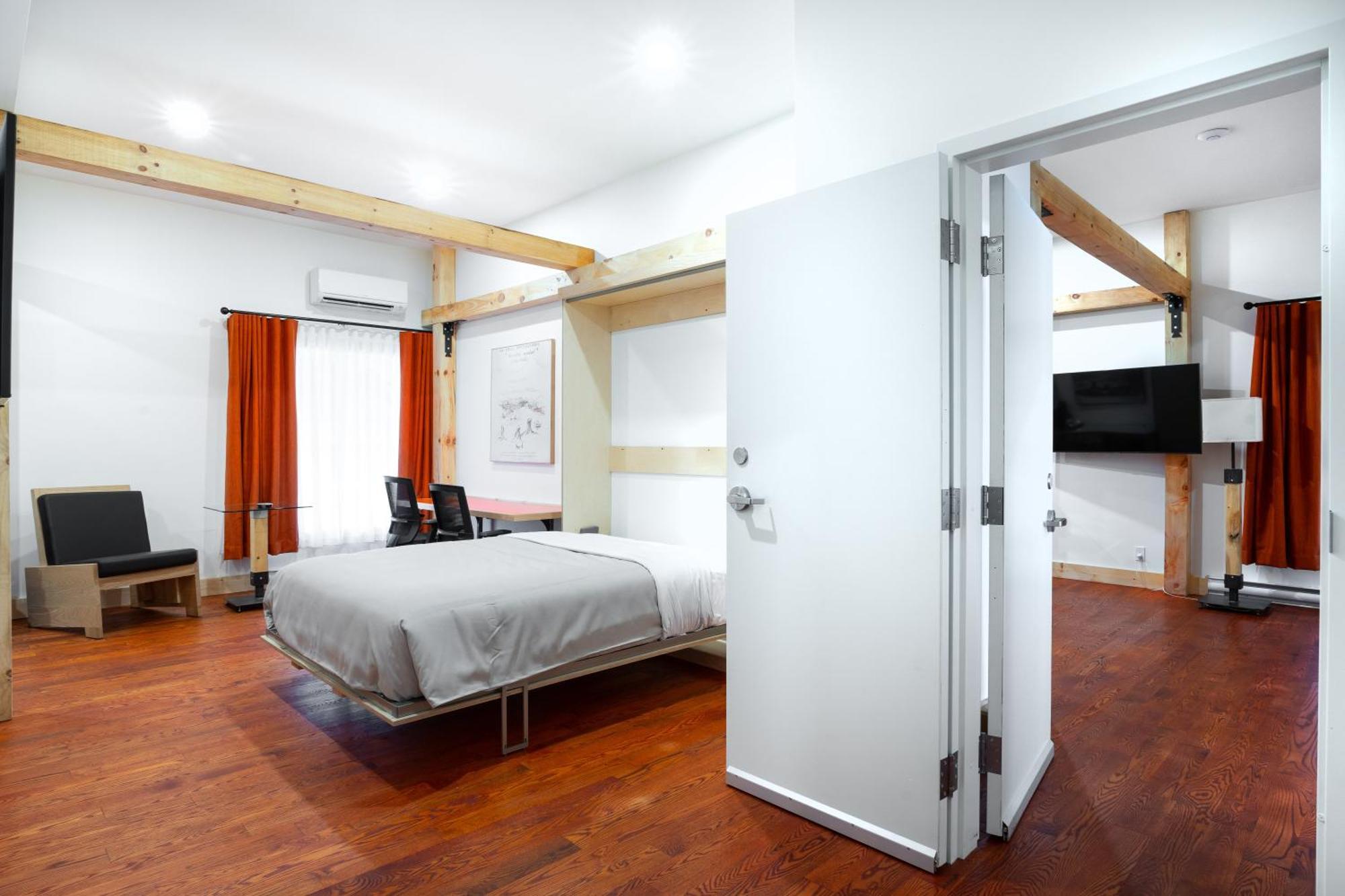 Le Baluchon Eco-Villegiature Saint-Paulin Bagian luar foto